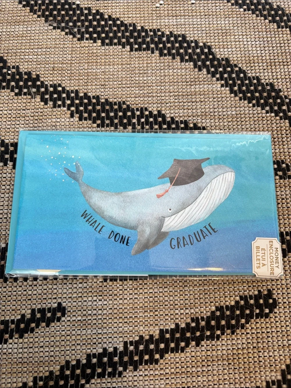 🆕Papyrus “Whale Done” Funny Graduation Greeting Card